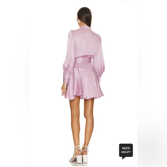 Zimmerman Short Wrap Dress - Picture 2 of 3